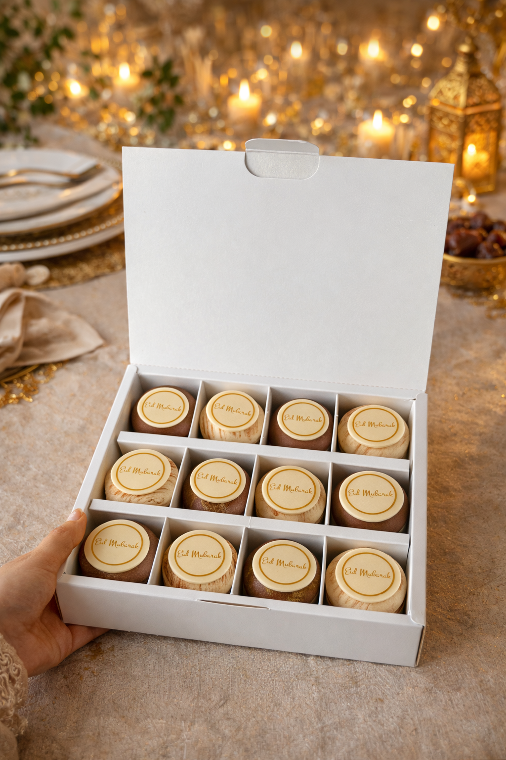 Eid Mubarak Macarons Geboortemacarons