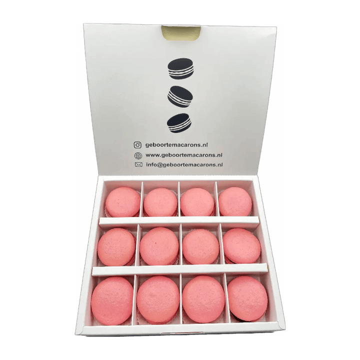 Geboorte macarons Meisje/ Roze - GeboorteMacarons