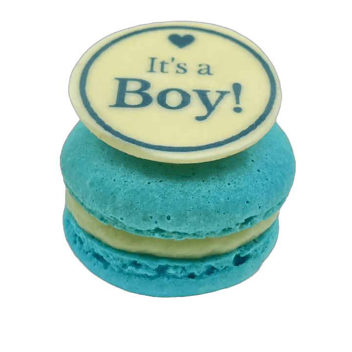 Geboorte macarons It's a Boy - GeboorteMacarons